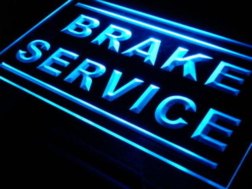 Brake Service LED Light Sign
